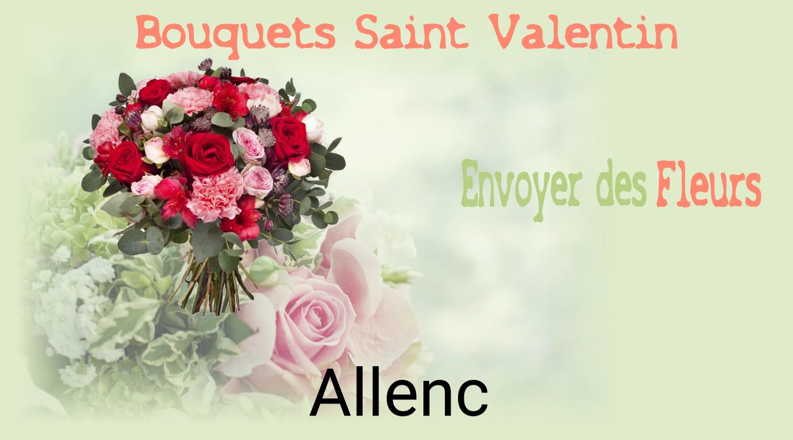 Roses de Saint-Valentin livrées à Allenc